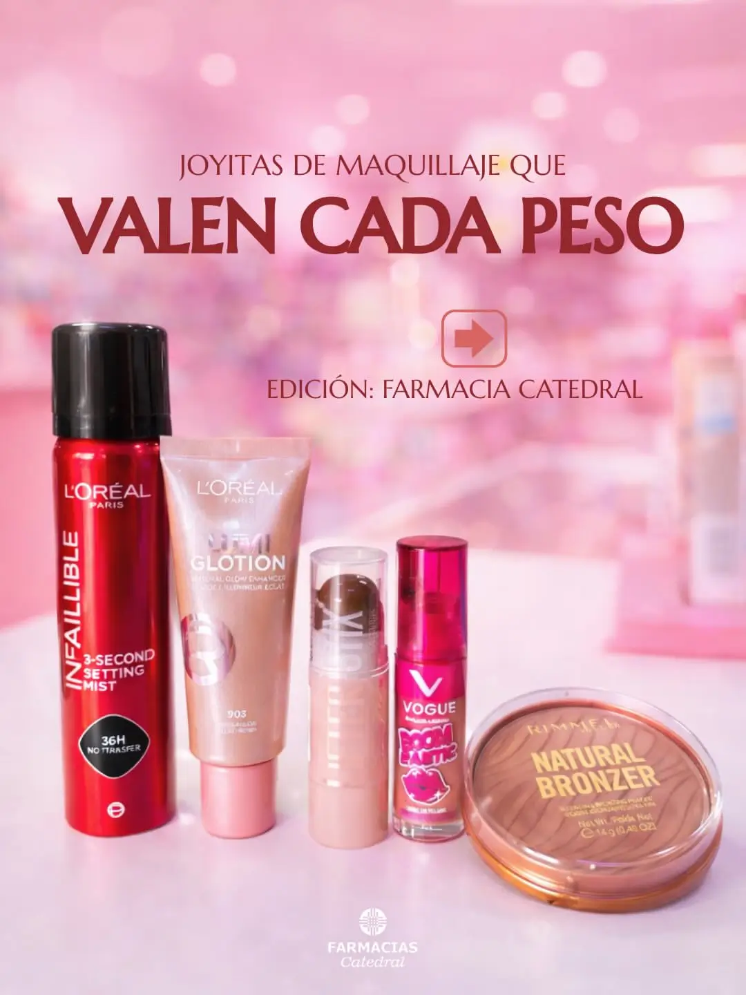 Publicación de Instagram de Farmacia Catedral: pendiente descripción real