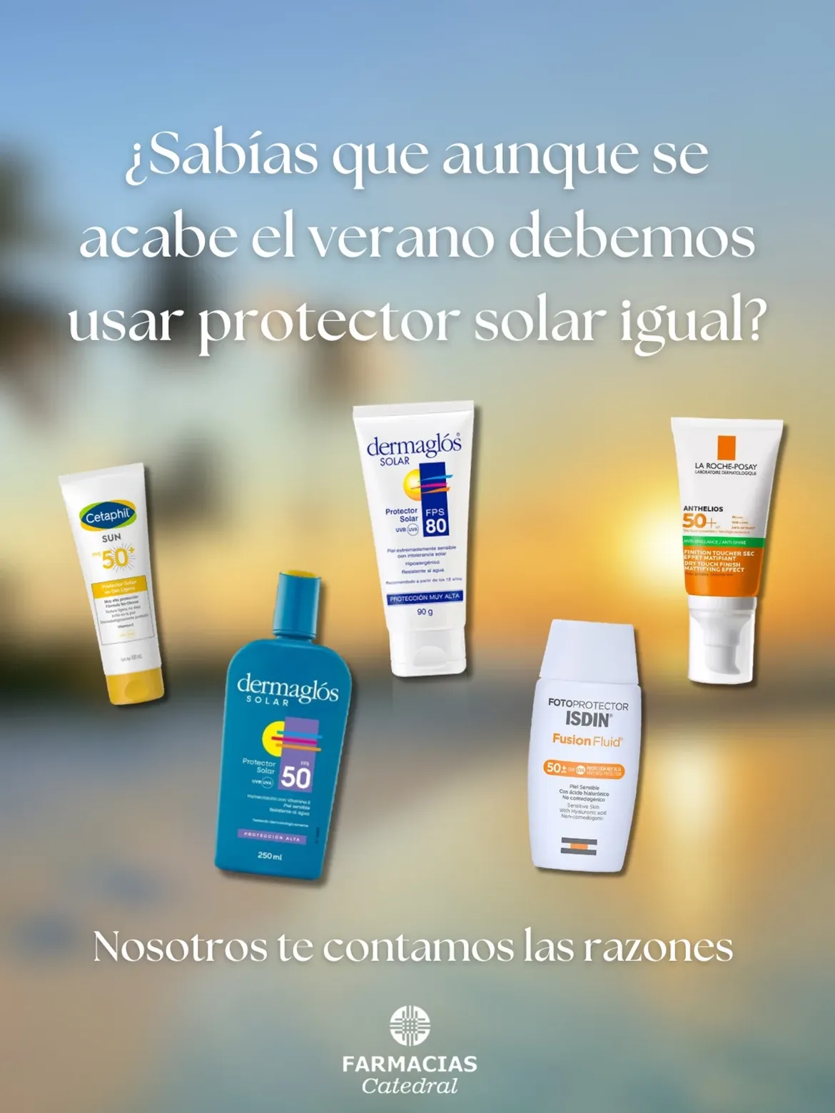 Publicación de Instagram de Farmacia Catedral: pendiente descripción real