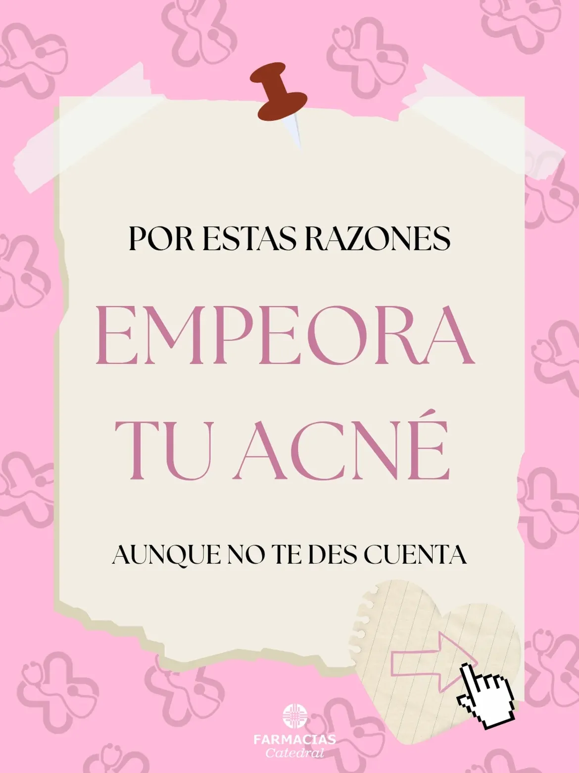 Publicación de Instagram de Farmacia Catedral: pendiente descripción real